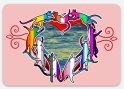 (image for) Original Pride Month Cats of Many Flags Sticker