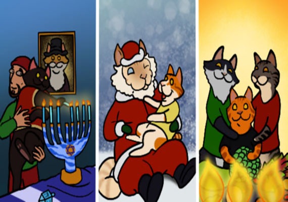 (image for) Erin's Banner Holiday Greeting Cards (Pack of 12)